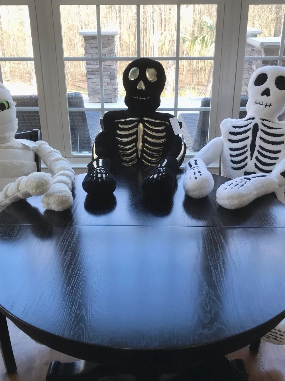 ISAAC MIZRAHI 5ft Mummy Glow in the Dark Halloween Pillow NEW